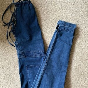 Denim overalls/jumpsuit